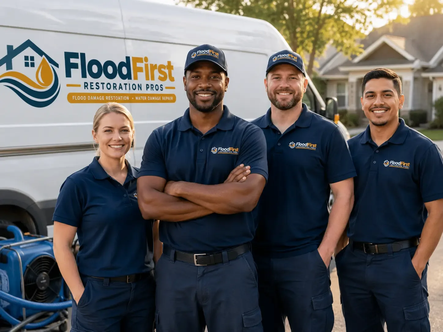 Flood Damage Restoration company in Bleiblerville, TX