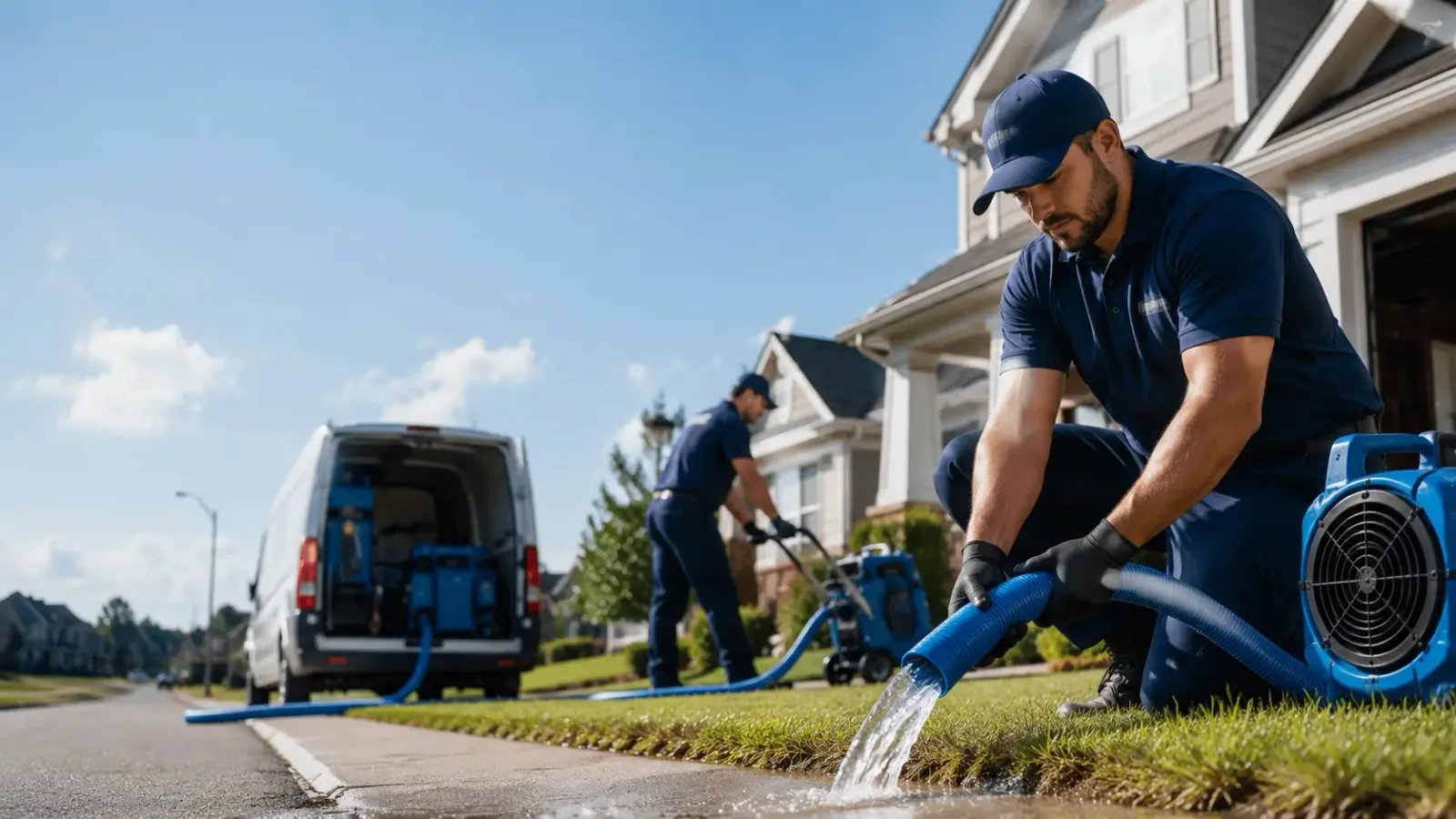 Flood Damage Restoration in Bleiblerville, TX